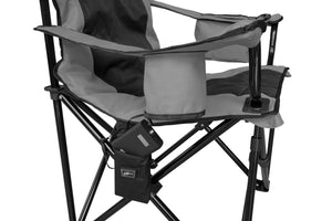 Heated Outdoor Camping Chair - Gray
