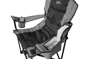 2 Pack Heated Outdoor Camping Chair - Gray
